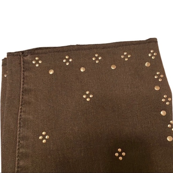 Sofia Vergara Rosa High Rise Curvy Ankle Studded Jeans Size 20 - Picture 4 of 11